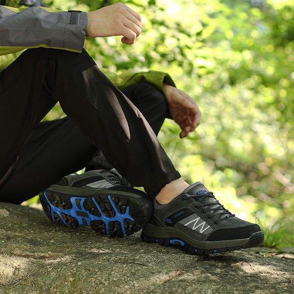 Hombres Deporte Al Aire Libre Montañismo Zapatos Para Correr Zapatos Deportivos Cómodos Casuales