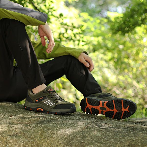 Hombres Deporte Al Aire Libre Montañismo Zapatos Para Correr Zapatos Deportivos Cómodos Casuales