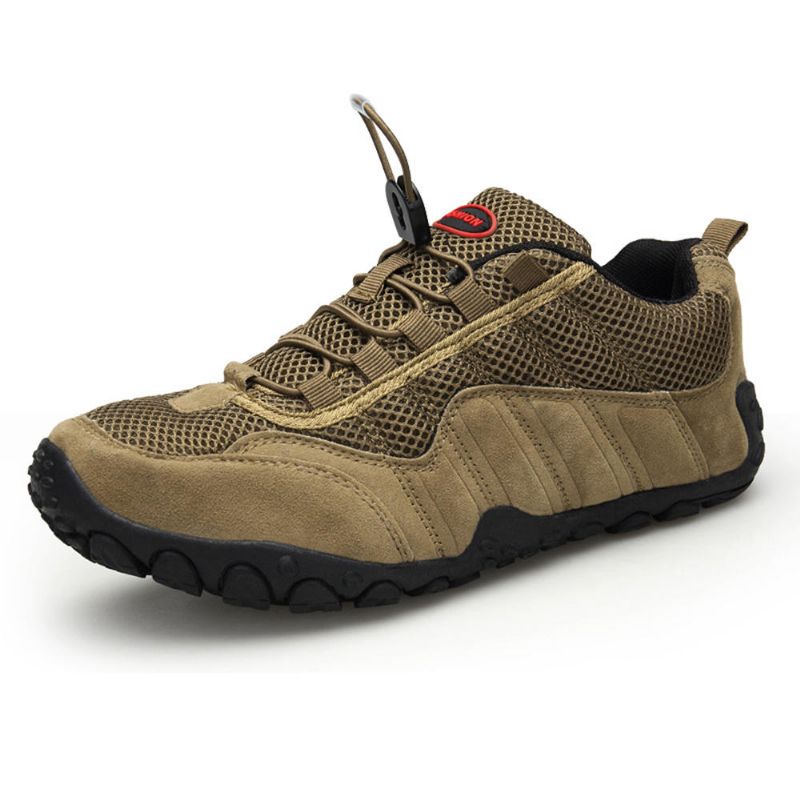 Hombres Soft Meh Suede Outdoor Senderismo Zapatillas Deportivas Zapatillas