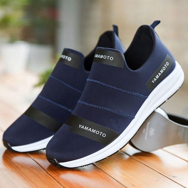 Zapatillas De Deporte Casuales Con Mocasines Suaves Y Transpirables Para Hombre