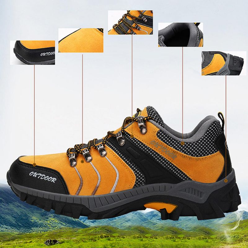 Zapatillas De Deporte Con Cordones Al Aire Libre Suaves Y Transpirables Para Hombres