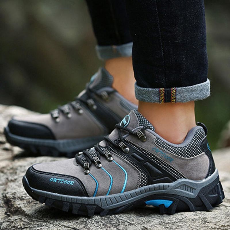 Zapatillas De Deporte Con Cordones Al Aire Libre Suaves Y Transpirables Para Hombres