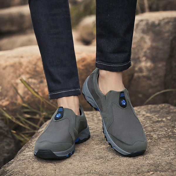 Zapatillas De Deporte Con Suela Antidesgaste Resistente Al Desgaste Para Senderismo Al Aire Libre Suave Para Hombre