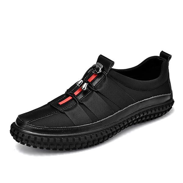 Zapatillas De Deporte Informales Con Cordones Elásticos Ajustables Y Transpirables Para Hombre