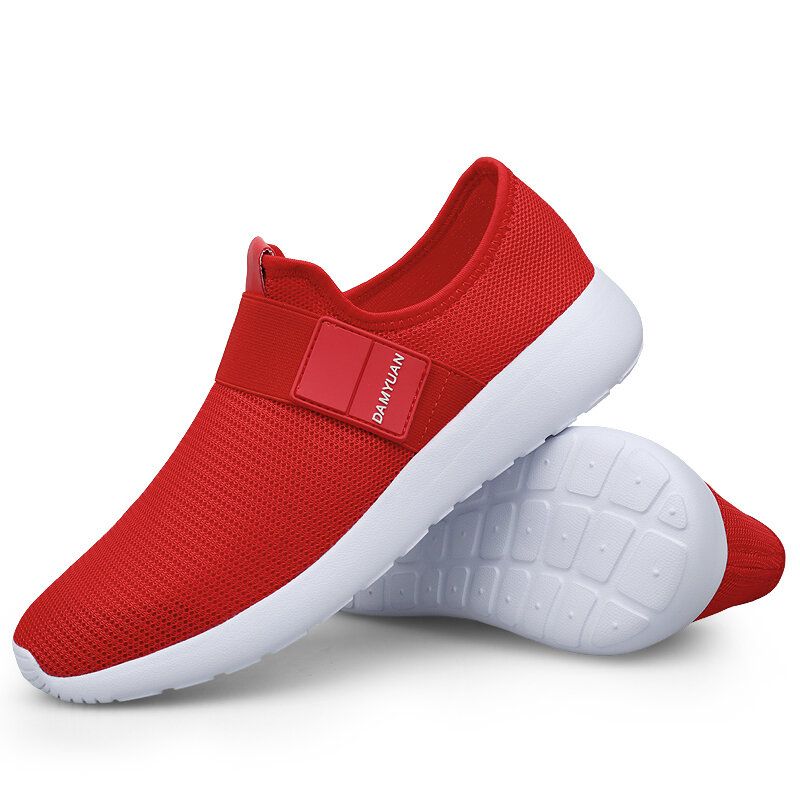 Zapatillas De Deporte De Malla Informales Para Hombre Zapatillas De Deporte Ligeras Y Transpirables