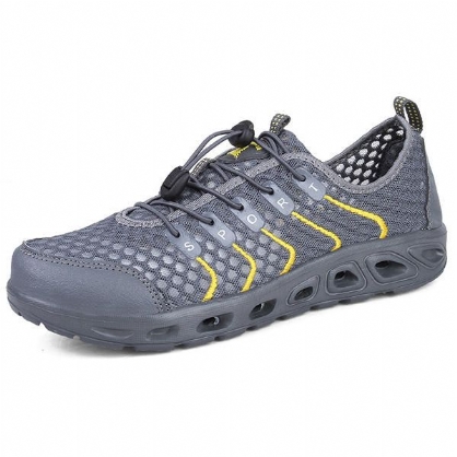 Zapatillas De Deporte De Malla Para Exteriores Transpirables Informales Para Hombre Zapatos Deportivos Cómodos