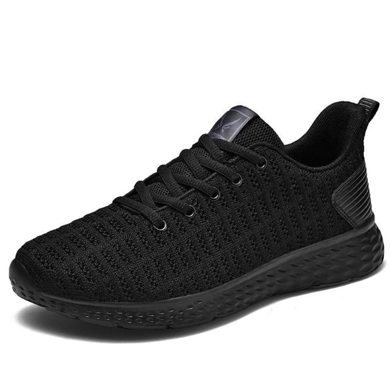 Zapatillas De Deporte Para Correr Informales De Punto Suave Y Ligero De Malla Para Hombre