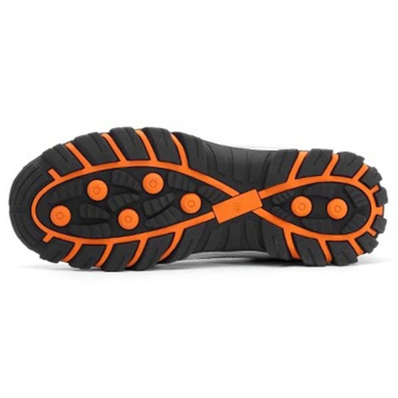 Zapatillas De Deporte De Seguridad Para Exteriores Con Puntera Anticolisión De Malla Transpirable Para Hombre