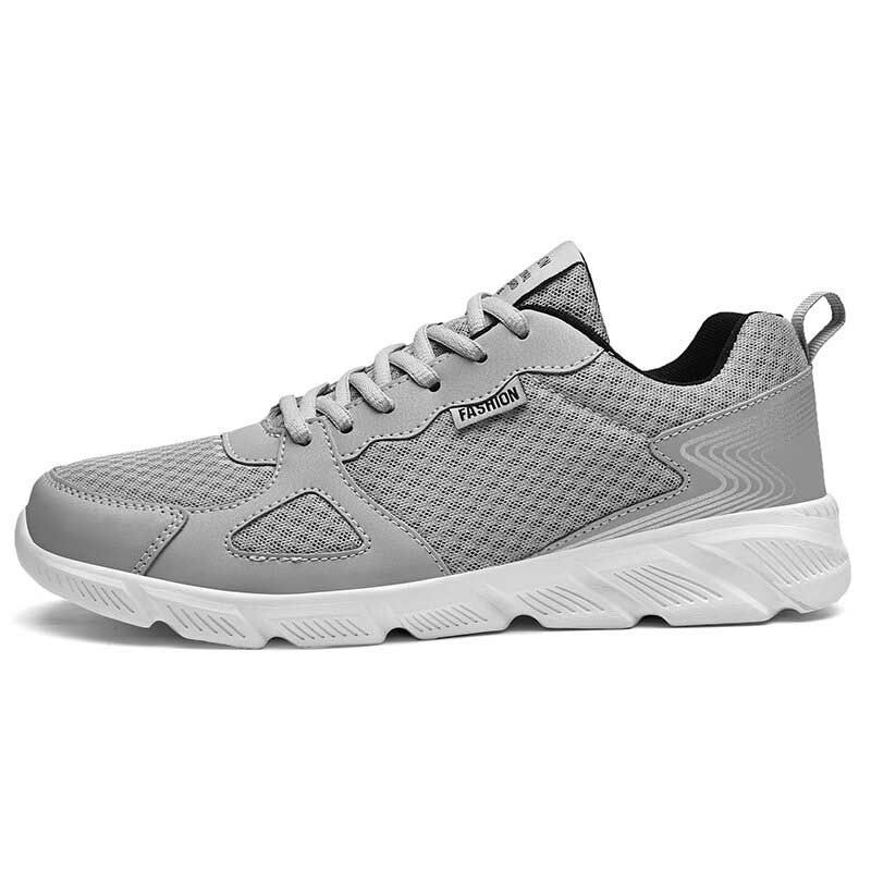 Zapatillas Deportivas Informales Ligeras Y Transpirables Con Panel De Malla Para Hombre