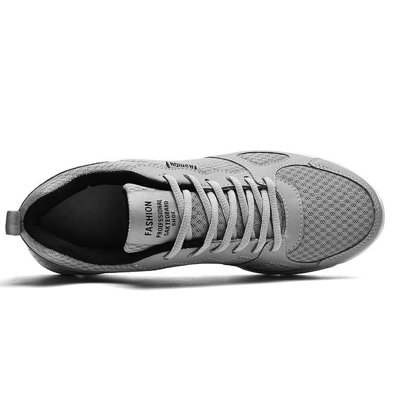 Zapatillas Deportivas Informales Ligeras Y Transpirables Con Panel De Malla Para Hombre