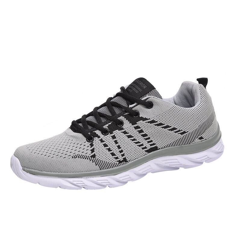 Zapatillas Deportivas De Malla Para Hombre Zapatillas De Deporte Ligeras Y Transpirables Para Caminar Zapatos Cómodos Y Suaves