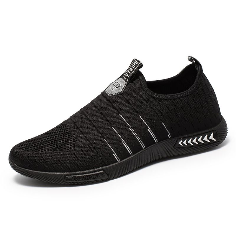 Zapatillas Deportivas Deportivas Para Correr Informales Suaves Y De Punto Ligero Para Hombre