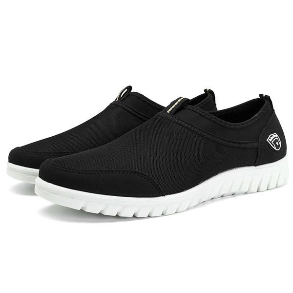 Zapatillas Deportivas De Tela Transpirable Con Suela Blanda Para Hombre