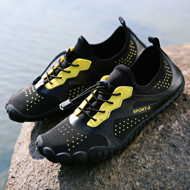 Zapatos De Buceo De Agua De Secado Rápido Transpirables De Tela Elástica Para Hombre