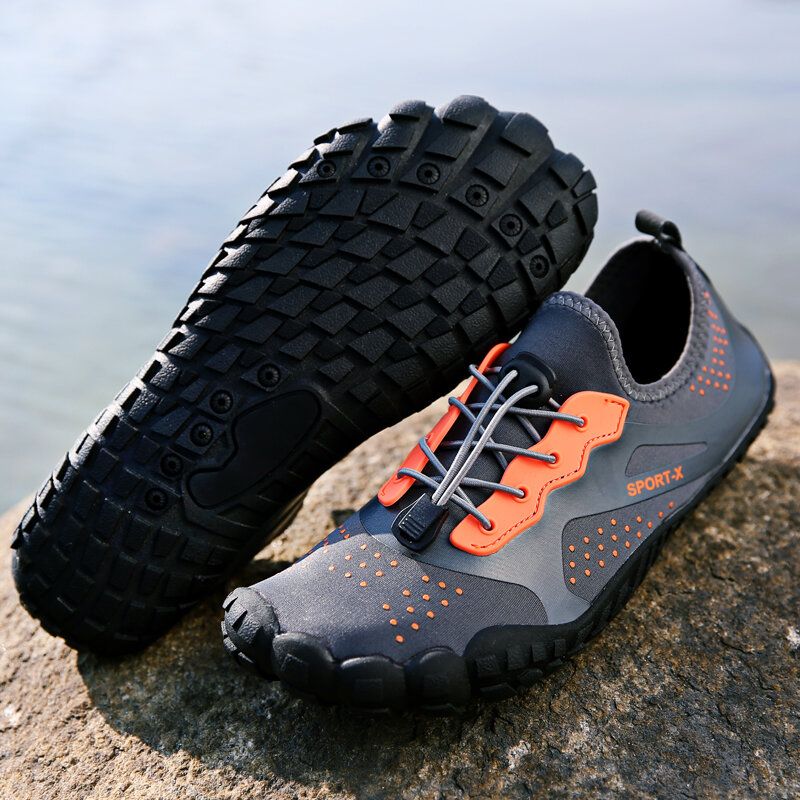 Zapatos De Buceo De Agua De Secado Rápido Transpirables De Tela Elástica Para Hombre