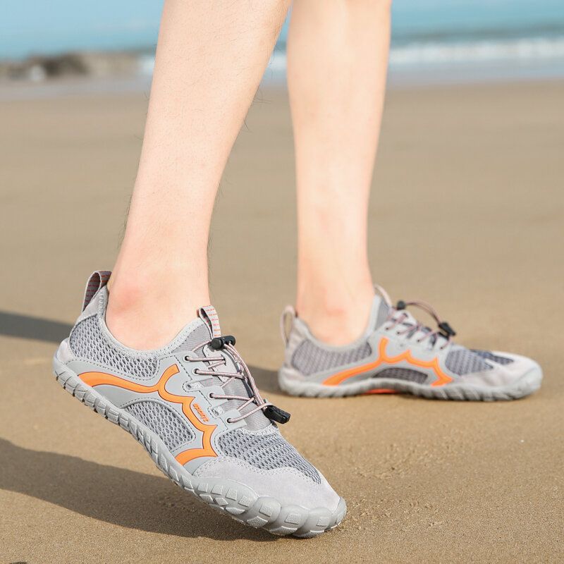 Zapatos De Buceo Antideslizantes De Malla De Secado Rápido Para Hombres Al Aire Libre