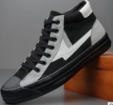 Zapatos Casuales De Lona Con Cordones Antideslizantes Y Cómodos Para Hombre