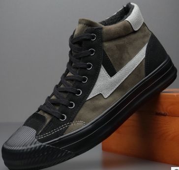 Zapatos Casuales De Lona Con Cordones Antideslizantes Y Cómodos Para Hombre