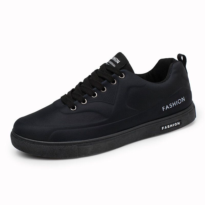 Zapatos De Corte Casuales De Estilo Preppy Antideslizantes De Lona Para Hombre