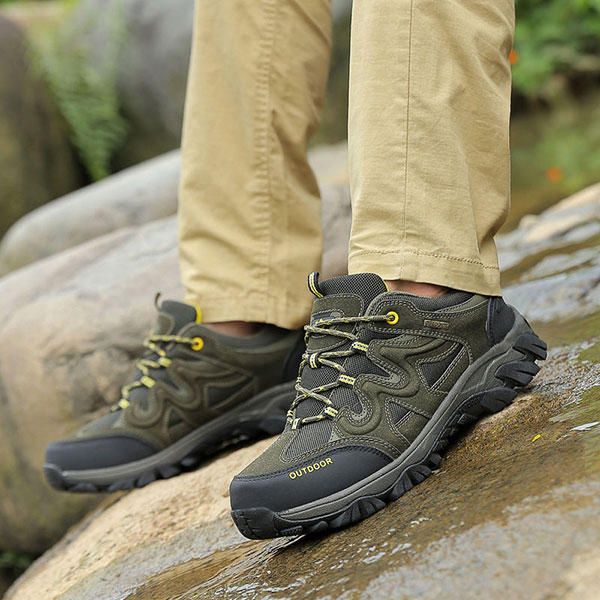 Zapatos Deportivos De Senderismo Al Aire Libre Con Suela Cómoda Resistente Al Desgaste Para Hombres De Gran Tamaño