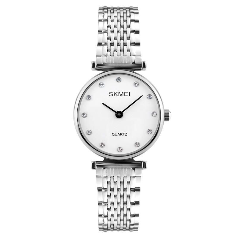 1223 Diamantes De Imitación Reloj De Pulsera Impermeable Para Mujer Reloj De Estilo Casual Relojes De Cuarzo