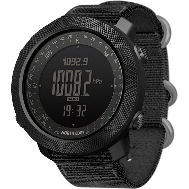 Apache2 Altímetro Barómetro Brújula Pantalla De Temperatura 50 M Reloj Digital Deportivo Impermeable Al Aire Libre