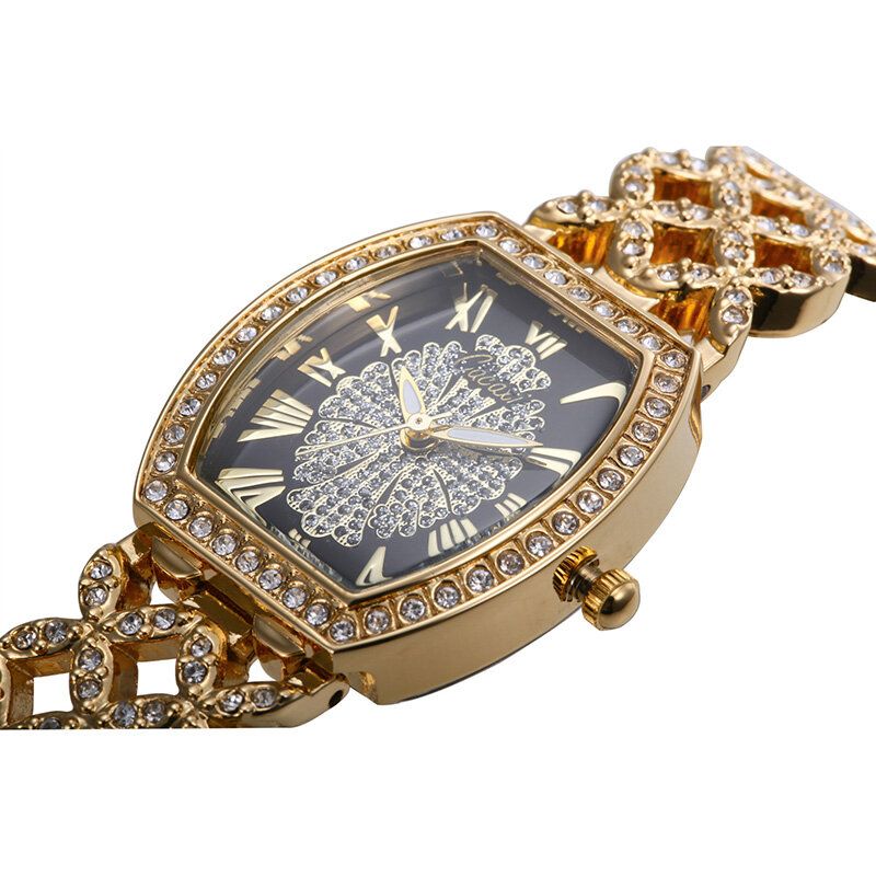 Cacaxi A131 Fashion Light Luxury Hollow Diamond Reloj De Cuarzo Para Mujer