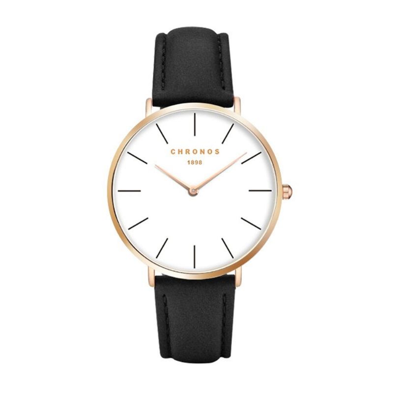 Chronos 1898 Reloj De Cuarzo Para Mujer Estilo Casual Correa Milanesa Reloj De Pulsera Ultrafino De Moda Para Mujer