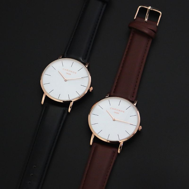 Chronos 1898 Reloj De Cuarzo Para Mujer Estilo Casual Correa Milanesa Reloj De Pulsera Ultrafino De Moda Para Mujer