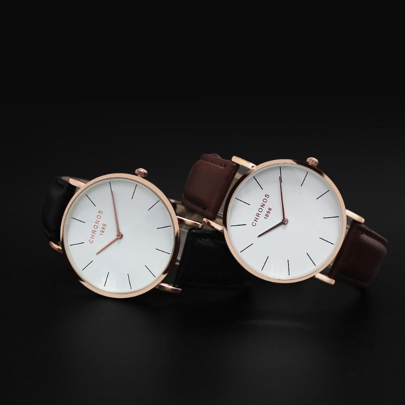 Chronos 1898 Reloj De Cuarzo Para Mujer Estilo Casual Correa Milanesa Reloj De Pulsera Ultrafino De Moda Para Mujer