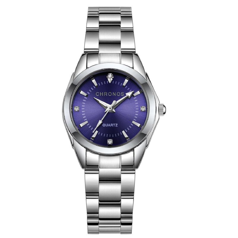 Chronos Ch23 Reloj De Moda Para Mujer Colorido Dial Pequeño Elegante Reloj De Cuarzo Simple Para Mujer