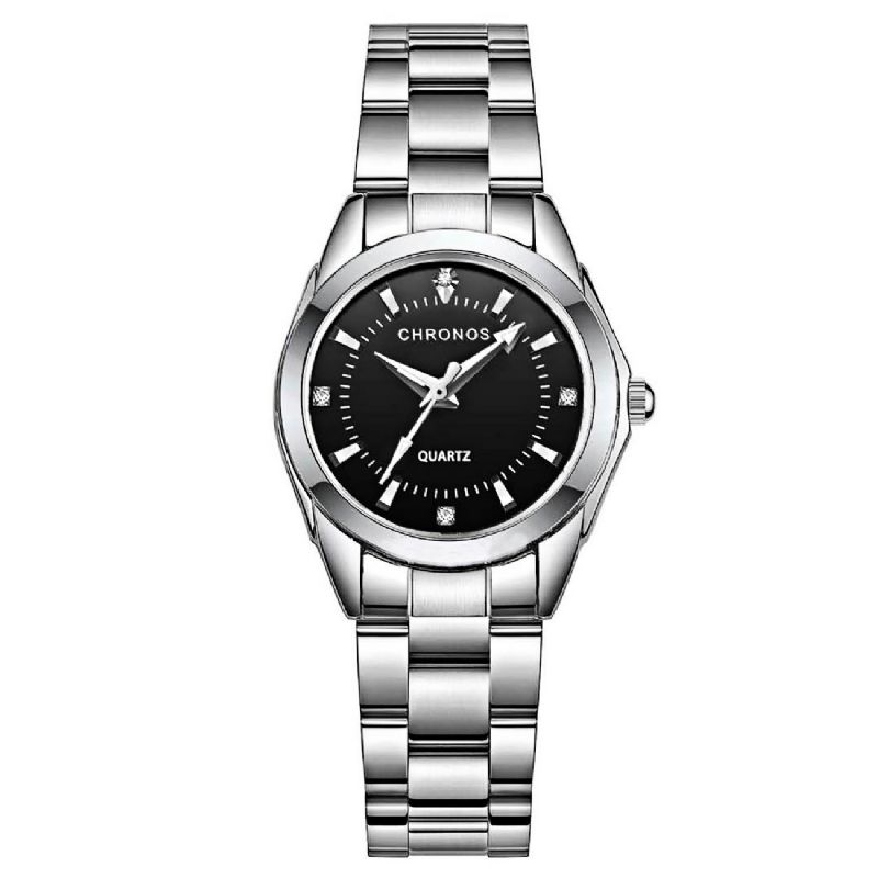 Chronos Ch23 Reloj De Moda Para Mujer Colorido Dial Pequeño Elegante Reloj De Cuarzo Simple Para Mujer