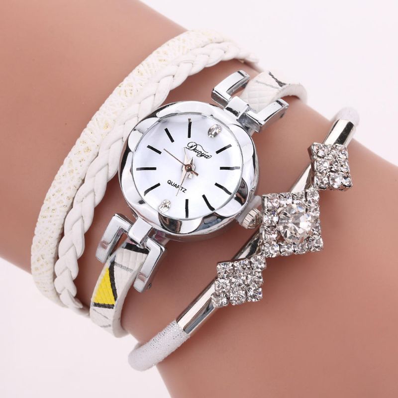 D255 Flower Dial Show Moda Mujer Pulsera Reloj Vestido Turístico Reloj De Cuarzo De Estilo Retro