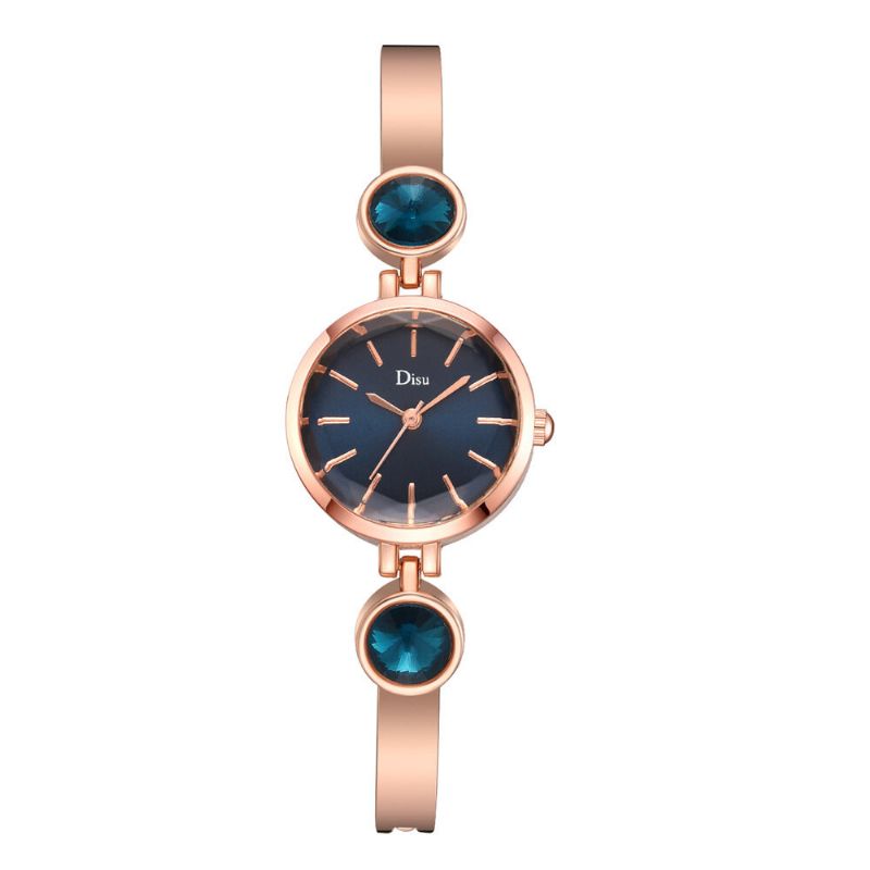 Deffrun Ds159 Reloj De Pulsera Elegante Para Mujer Relojes De Cuarzo Brillante Con Diamantes