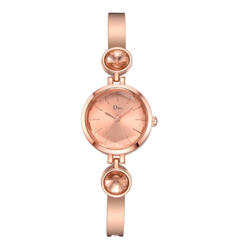 Deffrun Ds159 Reloj De Pulsera Elegante Para Mujer Relojes De Cuarzo Brillante Con Diamantes