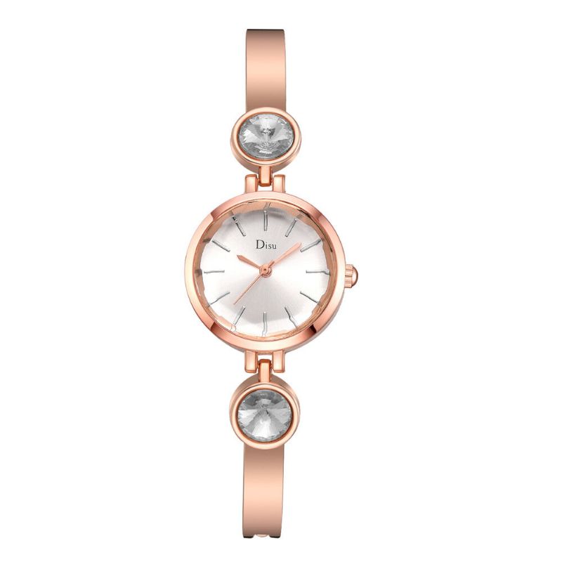 Deffrun Ds159 Reloj De Pulsera Elegante Para Mujer Relojes De Cuarzo Brillante Con Diamantes