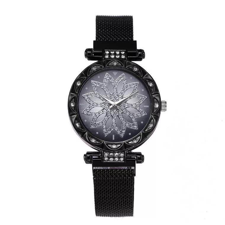 Deffrun Mesh Steel Band Diseño Único Relojes Para Mujer Reloj De Regalo Reloj De Cuarzo