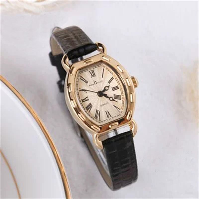 Deffrun Rectangle Dial Mujeres Reloj De Pulsera Moda Casual Ladies Quartz Watch