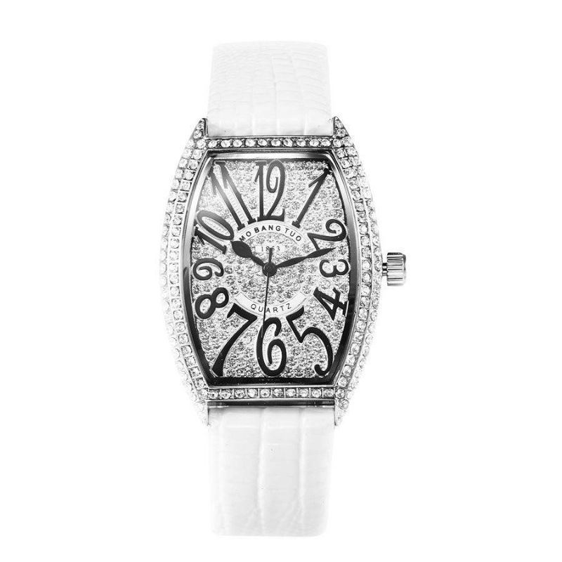 Deffrun Shining Dial Case Diseño Único Reloj De Pulsera Para Mujer Reloj De Cuarzo De Diseño Elegante De Cristal