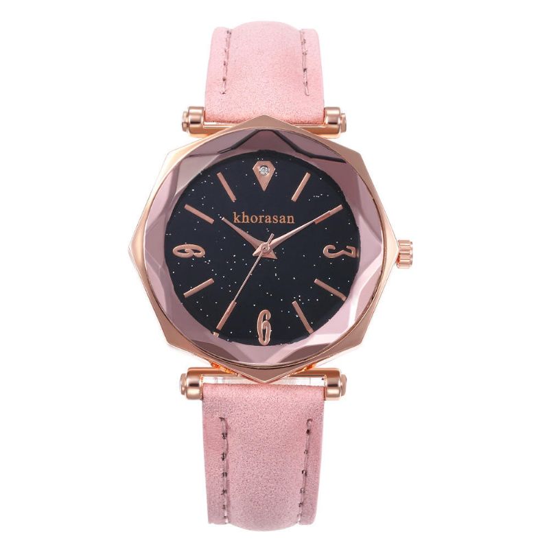 Deffrun Shining Dial Display Flower Reloj Para Mujer Relojes De Cuarzo De Diseño Elegante