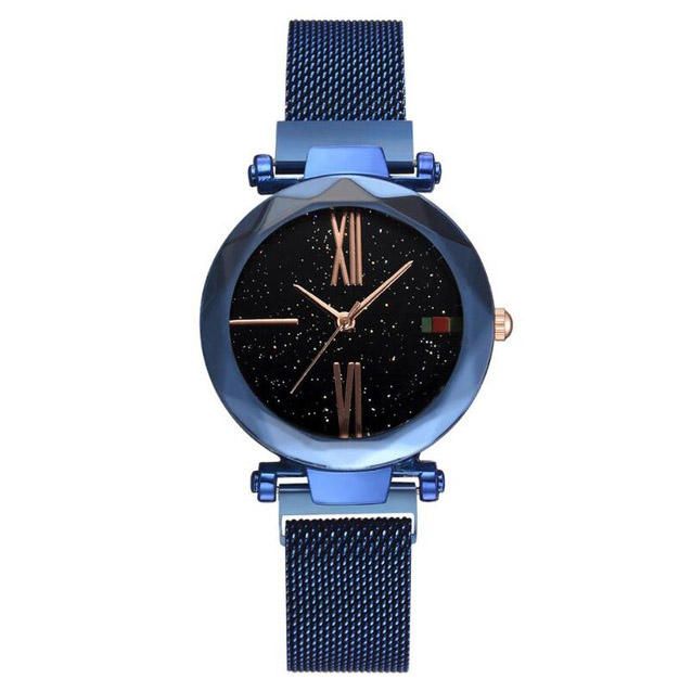 Fashion Star Magnetic Milanese Steel Band Reloj De Cuarzo Para Mujer