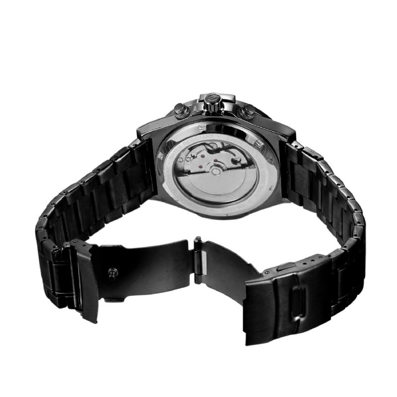 Forsining Fsg6914 Reloj Automático De Moda Para Hombre Fecha Luminosa Visualización De La Semana 3atm Reloj Mecánico A Prueba De Agua