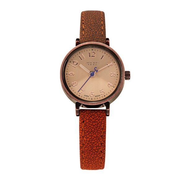 Julius 855 Retro Simple Dials Gils Student Fashion Reloj De Pulsera De Cuarzo