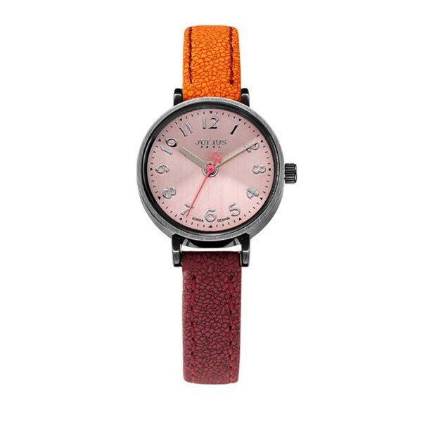 Julius 855 Retro Simple Dials Gils Student Fashion Reloj De Pulsera De Cuarzo