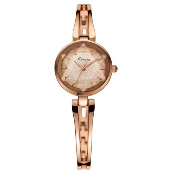 Kimio Kw6033s Reloj De Cuarzo Para Mujer De Moda Reloj De Pulsera De Vestir Con Espejo Dihombreional Para Mujer