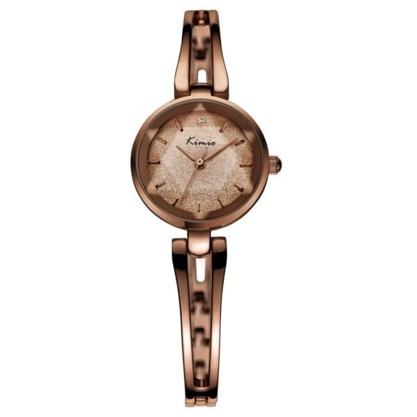 Kimio Kw6033s Reloj De Cuarzo Para Mujer De Moda Reloj De Pulsera De Vestir Con Espejo Dihombreional Para Mujer