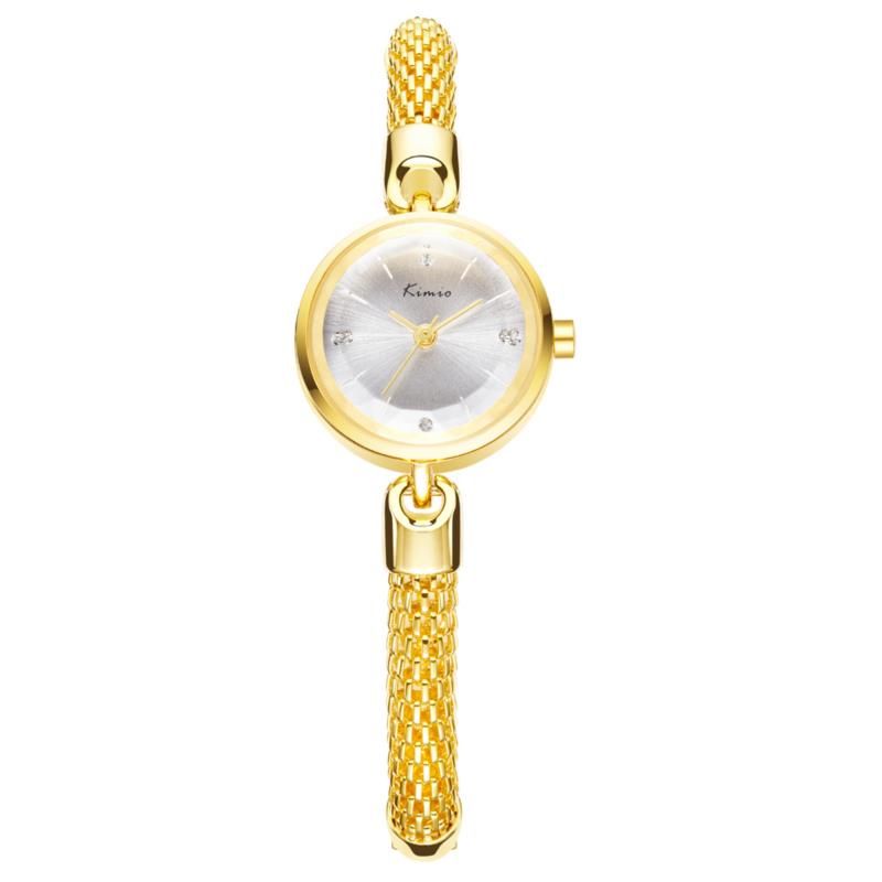 Kimio Kw6128s Reloj De Cuarzo De Moda Para Mujer Reloj De Vestir Elegante Con Correa Columnar Para Mujer