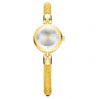 Kimio Kw6128s Reloj De Cuarzo De Moda Para Mujer Reloj De Vestir Elegante Con Correa Columnar Para Mujer