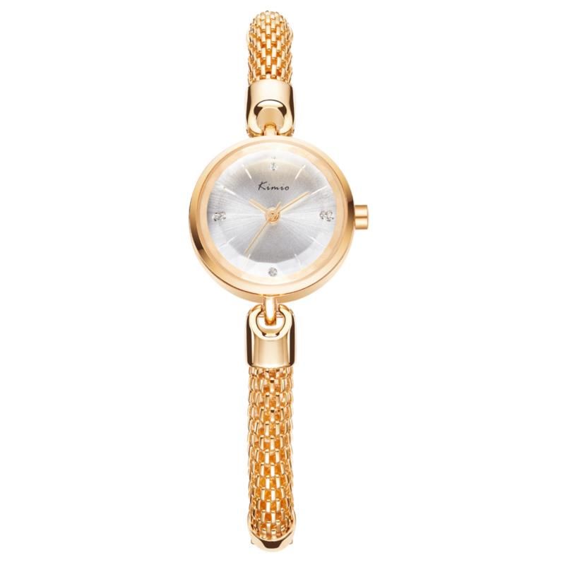 Kimio Kw6128s Reloj De Cuarzo De Moda Para Mujer Reloj De Vestir Elegante Con Correa Columnar Para Mujer