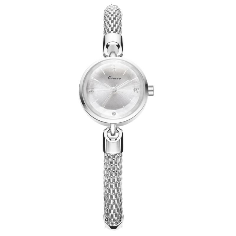 Kimio Kw6128s Reloj De Cuarzo De Moda Para Mujer Reloj De Vestir Elegante Con Correa Columnar Para Mujer